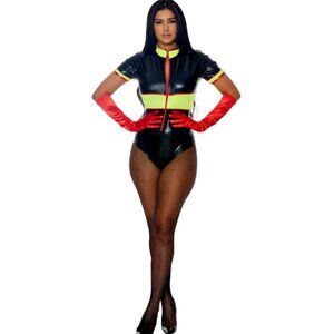 Hot Spot Sexy Firefighter Costume. [gloves included]